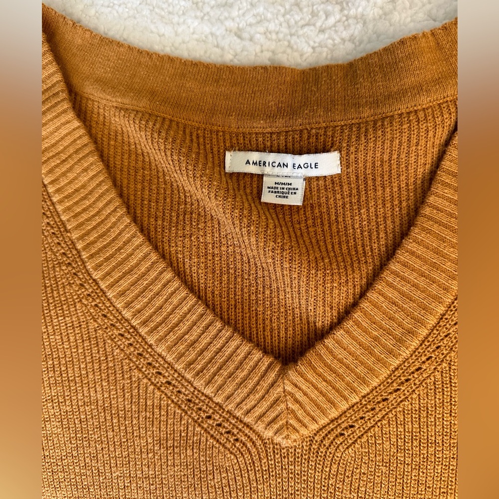 American Eagle v-neck sweater size medium - Picture 3 of 8